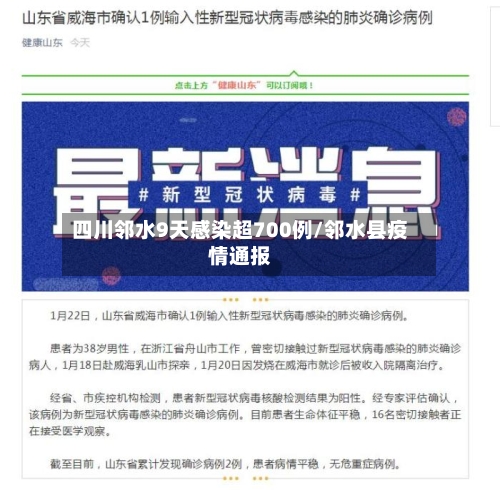 四川邻水9天感染超700例/邻水县疫情通报