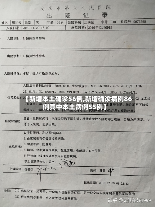 【新增本土确诊56例,新增确诊病例86例其中本土病例55例】-第2张图片
