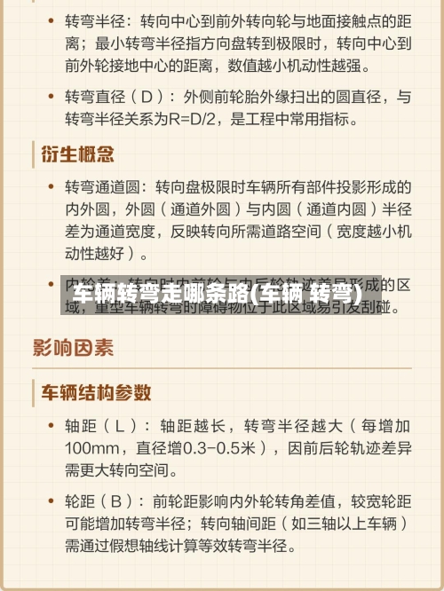 车辆转弯走哪条路(车辆 转弯)-第3张图片