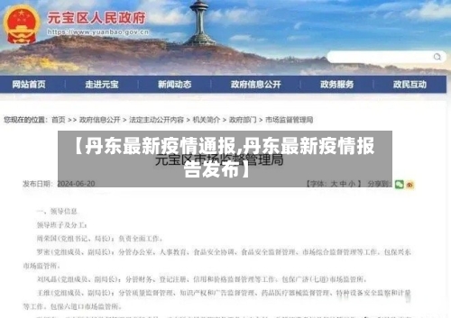 【丹东最新疫情通报,丹东最新疫情报告发布】