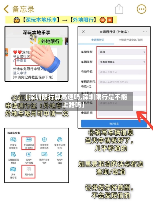 【深圳限行算高速吗,深圳限行是不能上路吗】-第2张图片