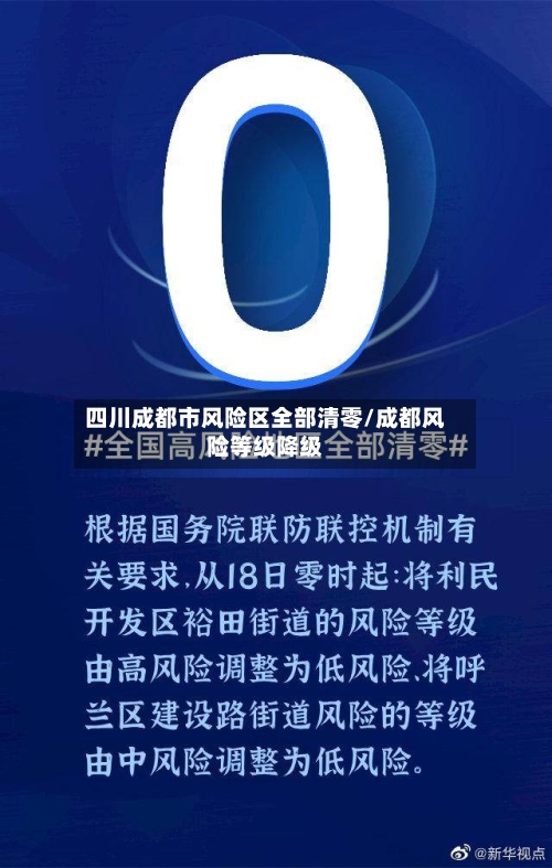 四川成都市风险区全部清零/成都风险等级降级-第3张图片