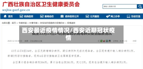 西安最近疫情情况/西安近期冠状疫情-第2张图片