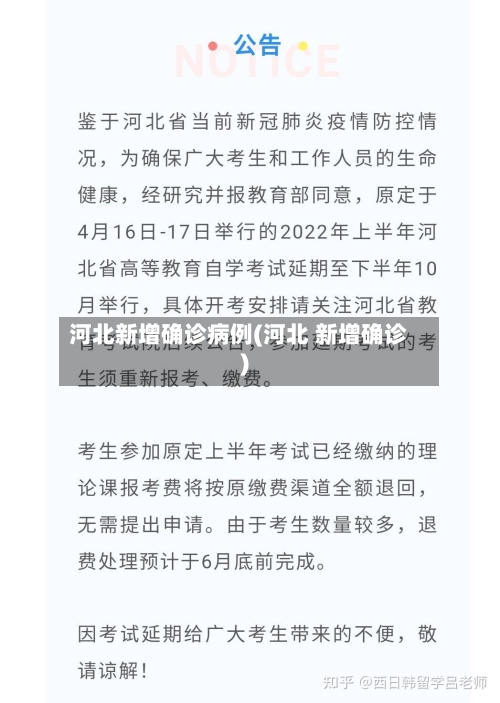 河北新增确诊病例(河北 新增确诊)