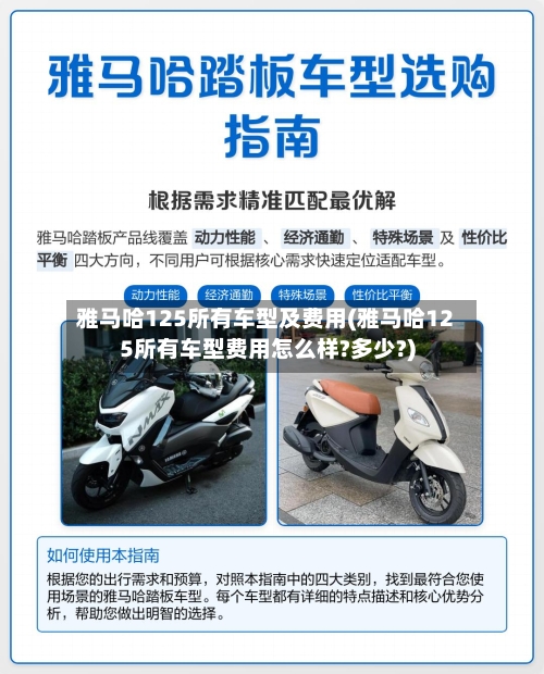 雅马哈125所有车型及费用(雅马哈125所有车型费用怎么样?多少?)