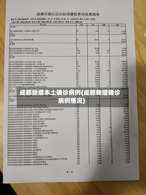 成都新增本土确诊病例(成都新增确诊病例情况)-第3张图片